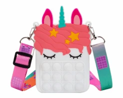 Pop It Unicorn Tasje (Assorti) -Daily Style Winkel pop it unicorn tasje wit