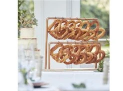 * Snack Standaard Koper Industrieel Ginger Ray