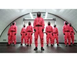 Squid Game Masker - Driehoek -Daily Style Winkel sg mask 10 1 1