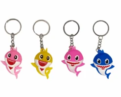 Sleutelhangers Baby Shark (4st)