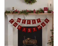 Slinger Merry Christmas Rood Velvet Ginger Ray