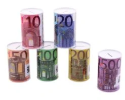 Spaarpot Euro M (10x15cm)