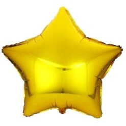 Folieballon Ster Goud (45cm)