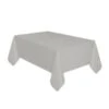 Tafelkleed Plastic Zilver XL