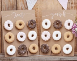 * Donut Wall Rustic Kraft (2st) Ginger Ray