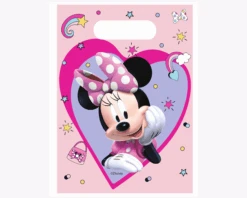 Uitdeelzakjes Minnie Mouse (6st)