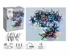 Clusterverlichting 1152LED Multicolor (8,5m)