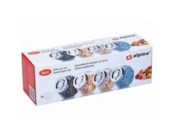 Glazen Pottenset (4st)