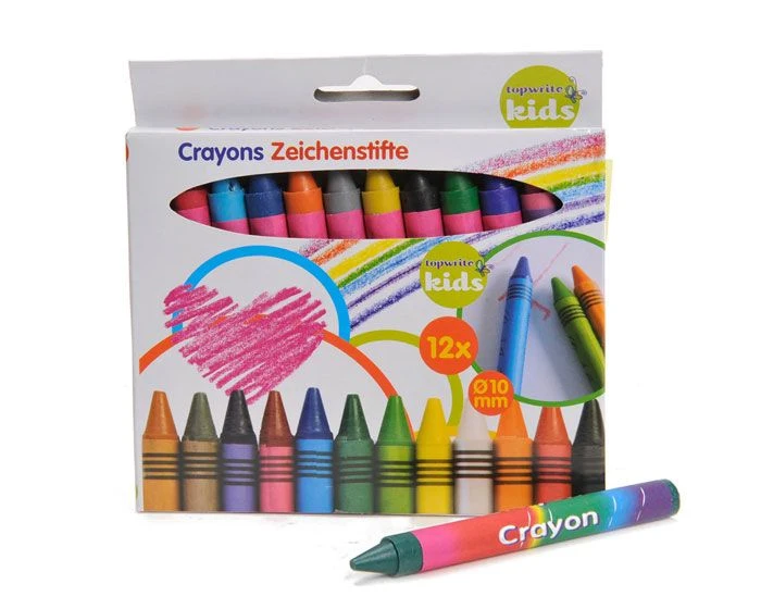 Waskrijt (12st) 1 Waskrijt (12st)