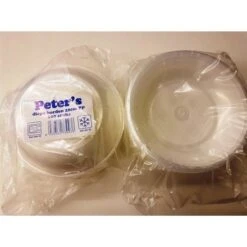 Plastic Diepe Borden Transparant (100st)