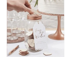 Wenspot Met Houten Hartjes Ginger Ray